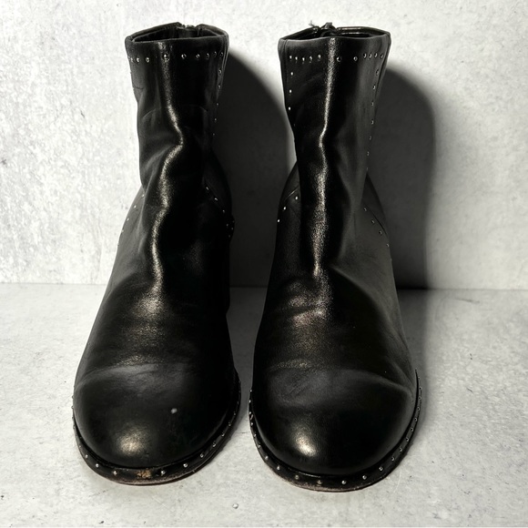 Rag & Bone leather booties with stud detail - Picture 1 of 8
